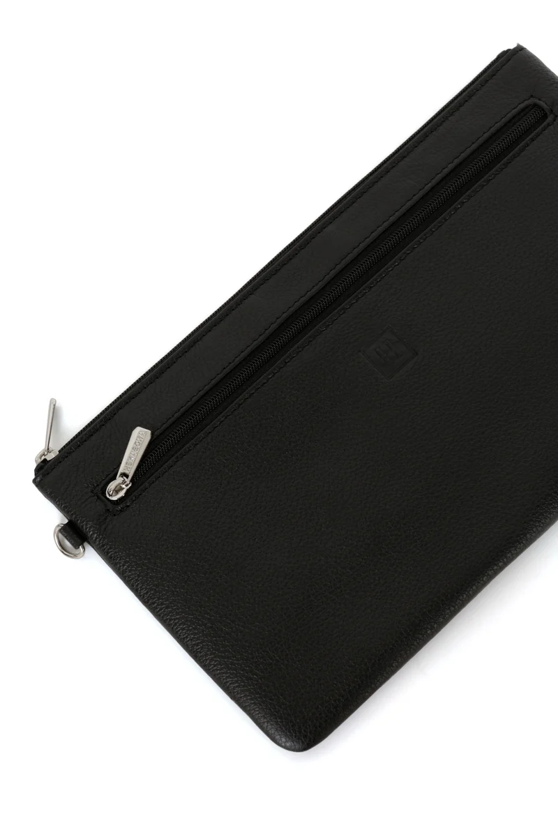 Pochette dragonne - Cuir