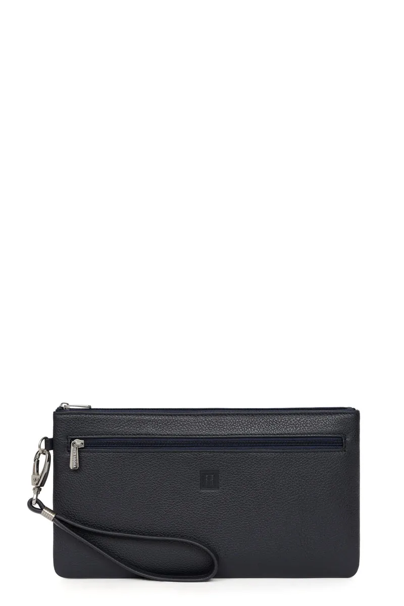 Pochette dragonne - Cuir
