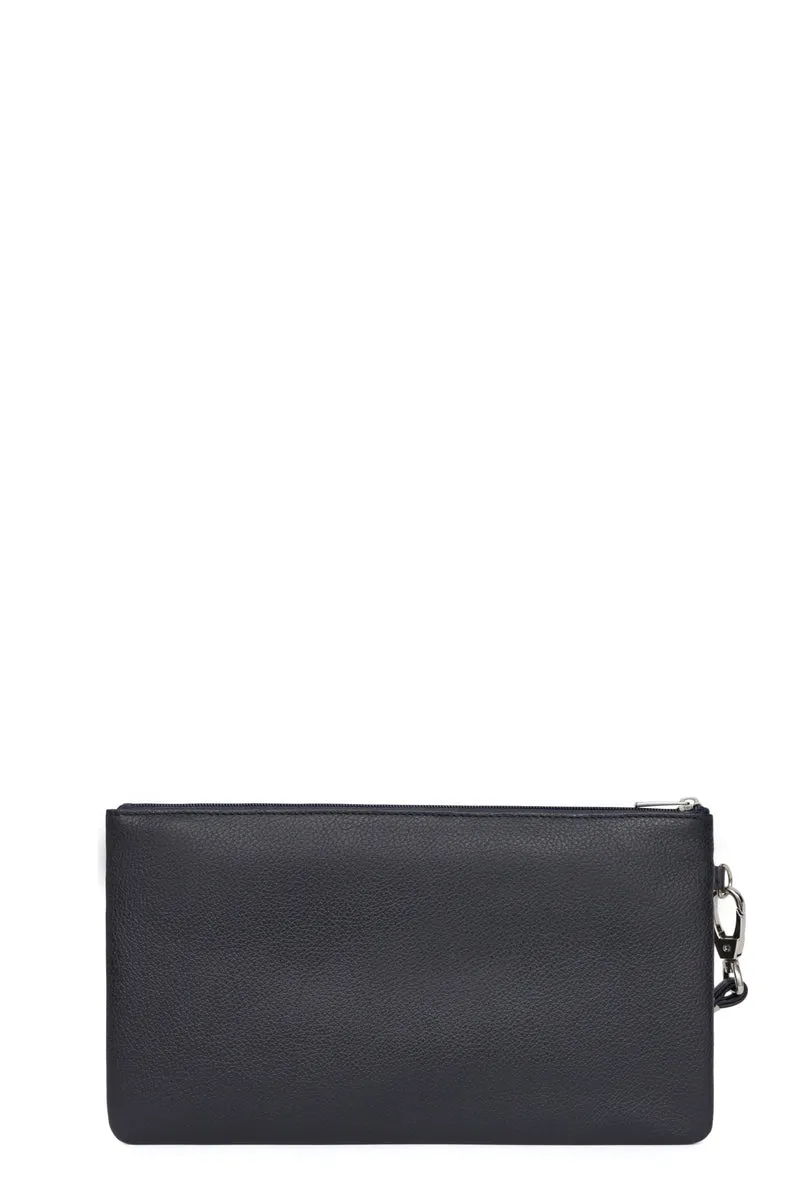 Pochette dragonne - Cuir