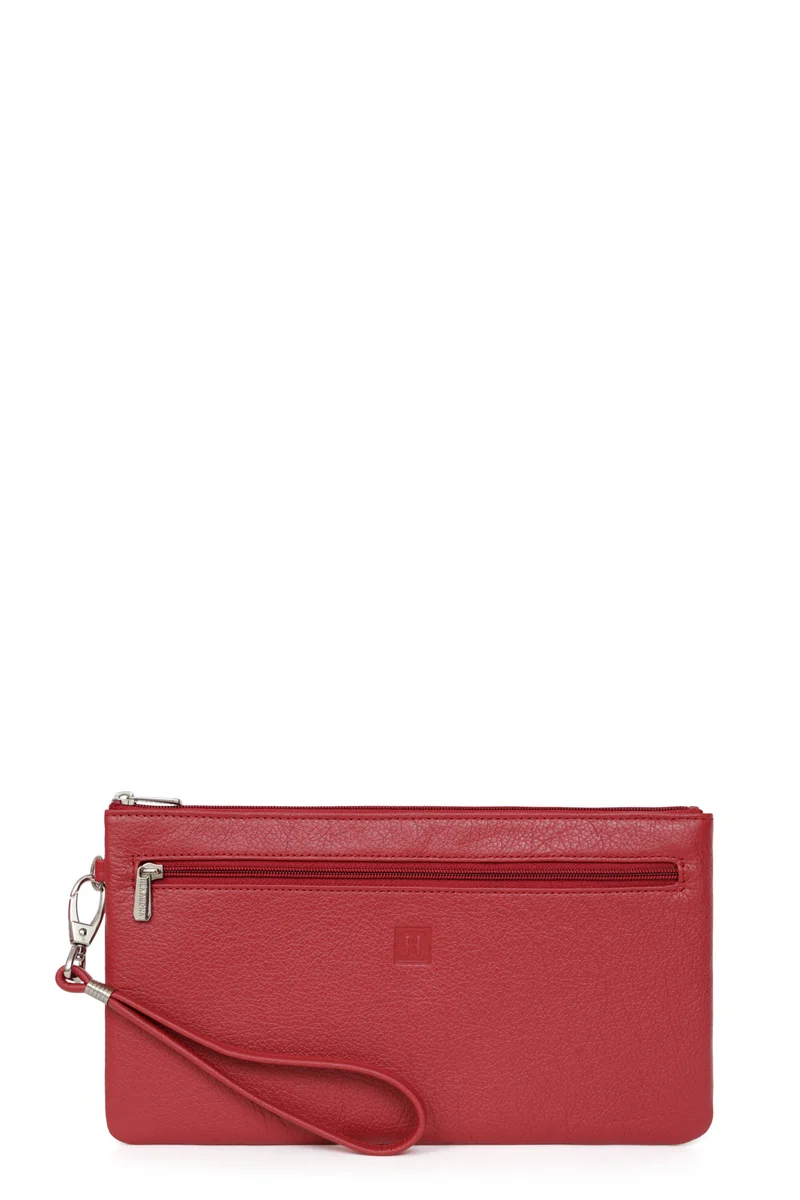 Pochette dragonne - Cuir