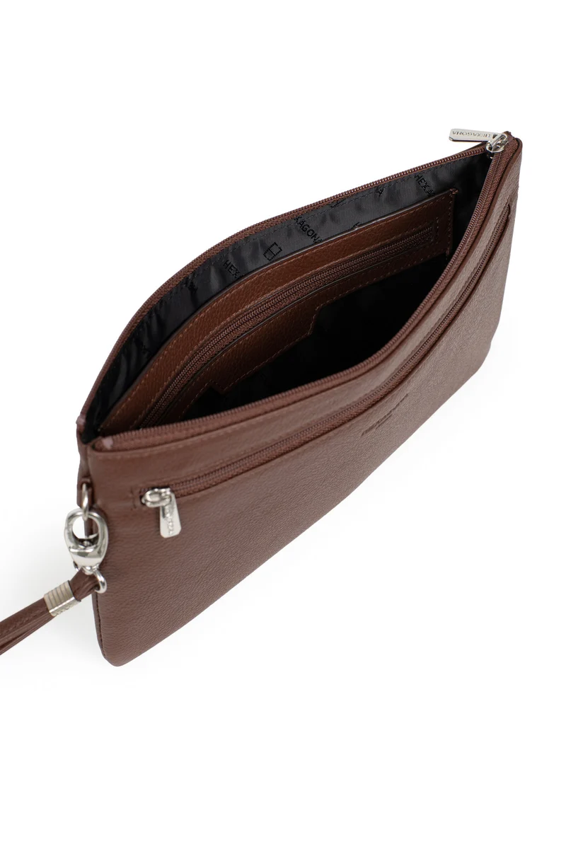 Pochette dragonne - Cuir