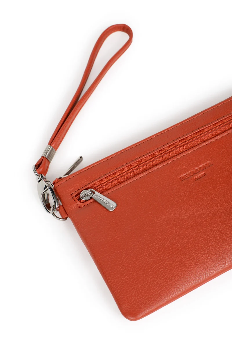 Pochette dragonne - Cuir