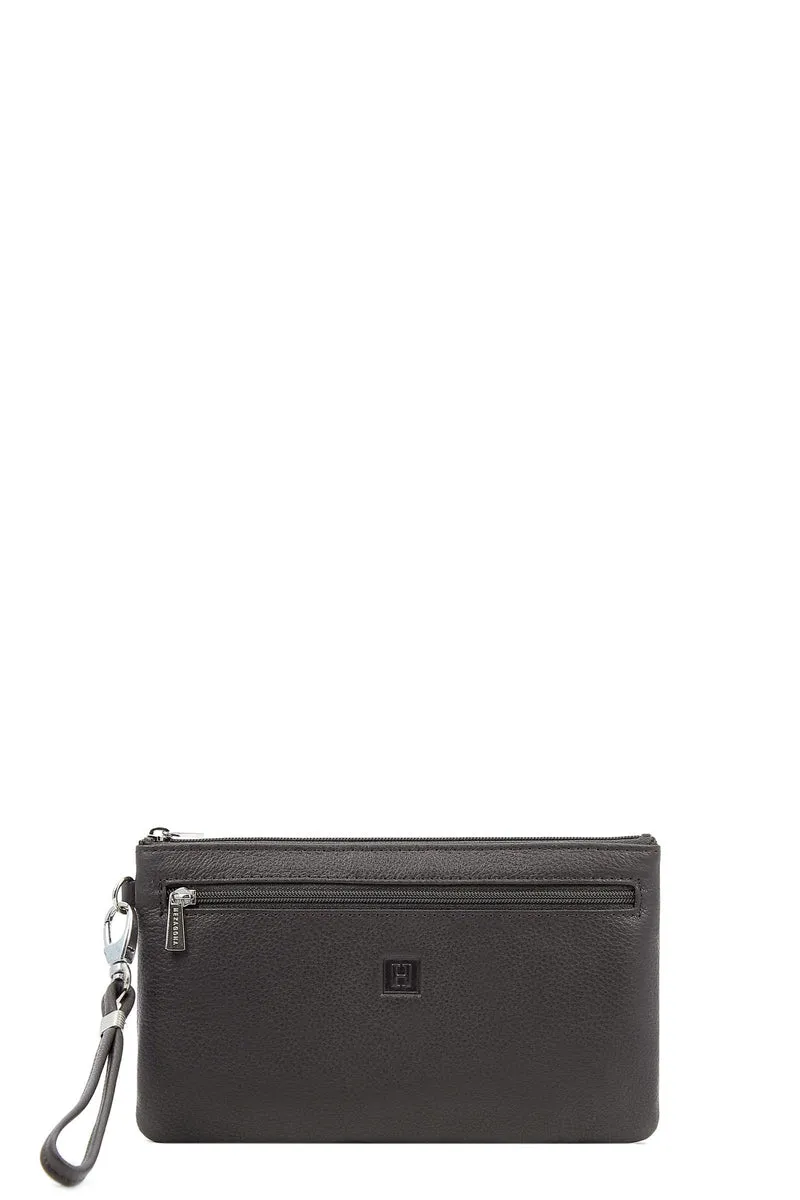 Pochette dragonne - Cuir