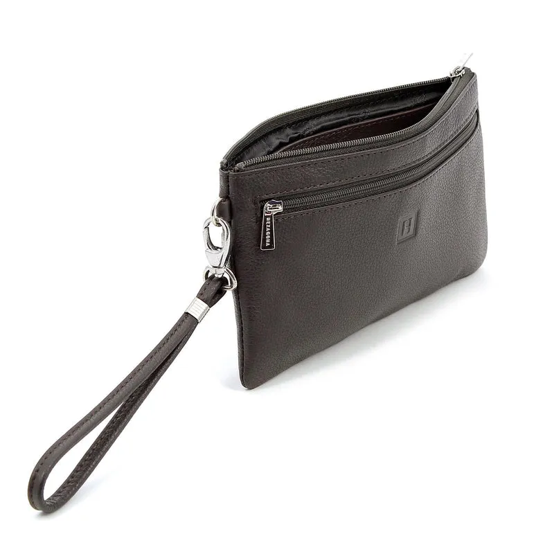Pochette dragonne - Cuir