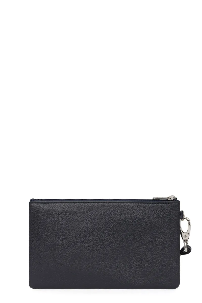 Pochette dragonne - Cuir