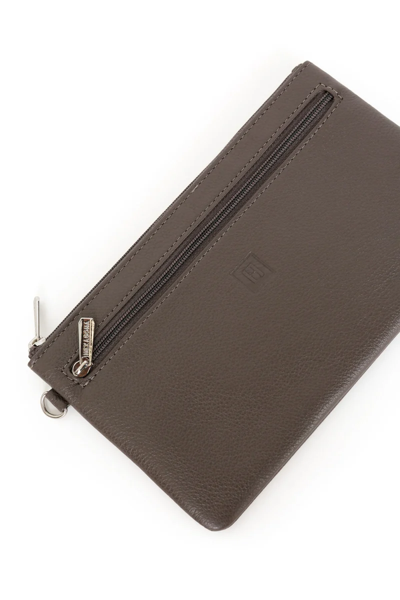 Pochette dragonne - Cuir