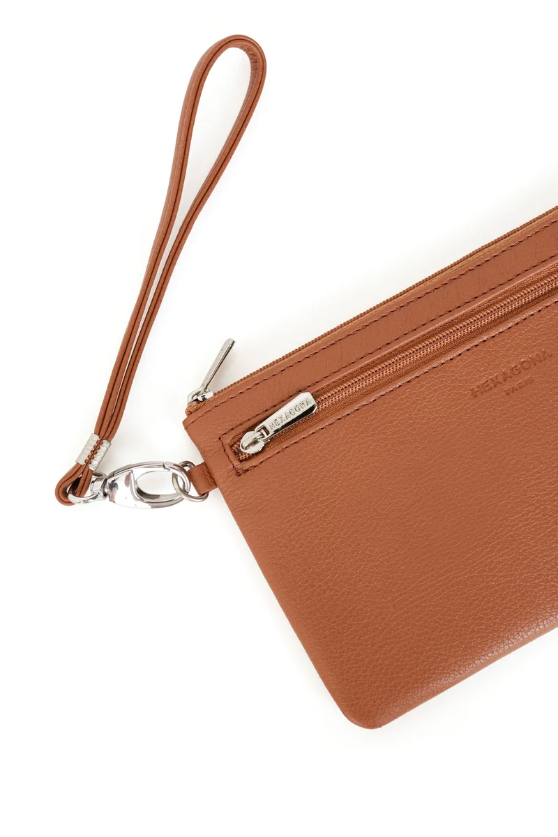 Pochette dragonne - Cuir
