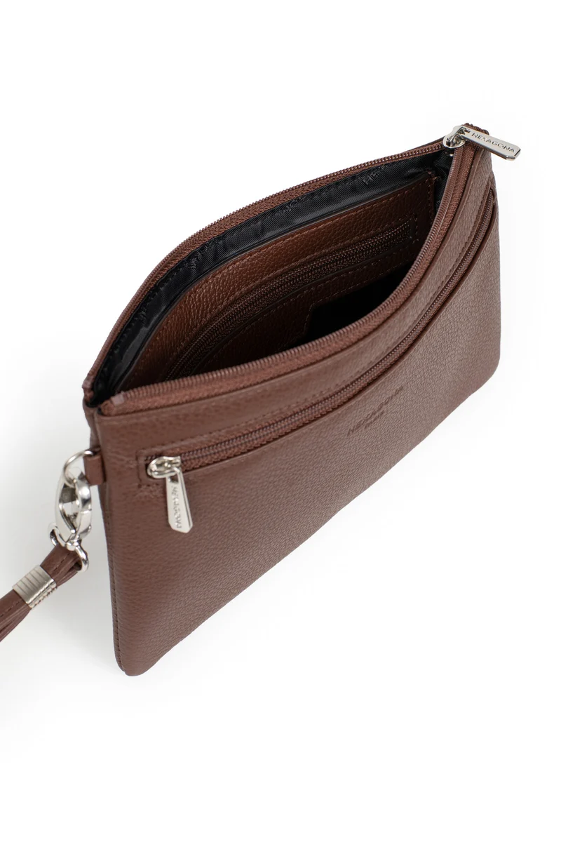 Pochette dragonne - Cuir