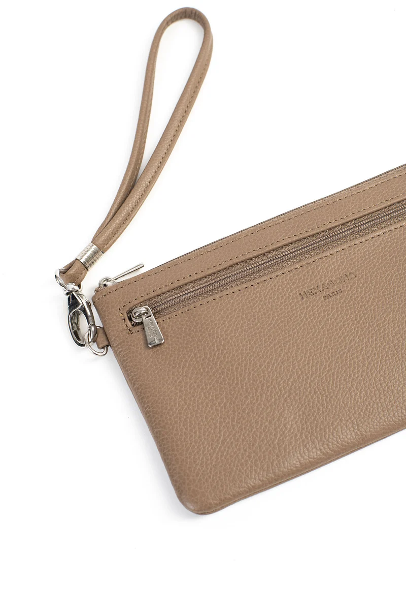 Pochette dragonne - Cuir