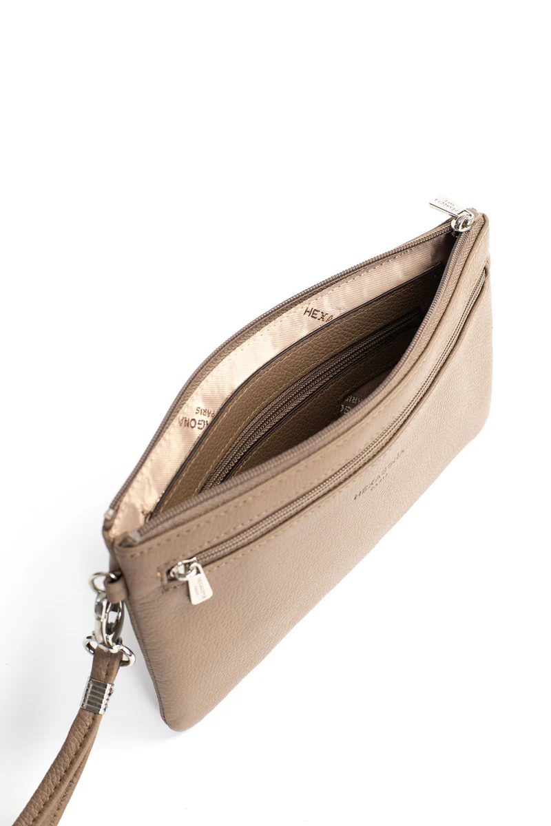 Pochette dragonne - Cuir