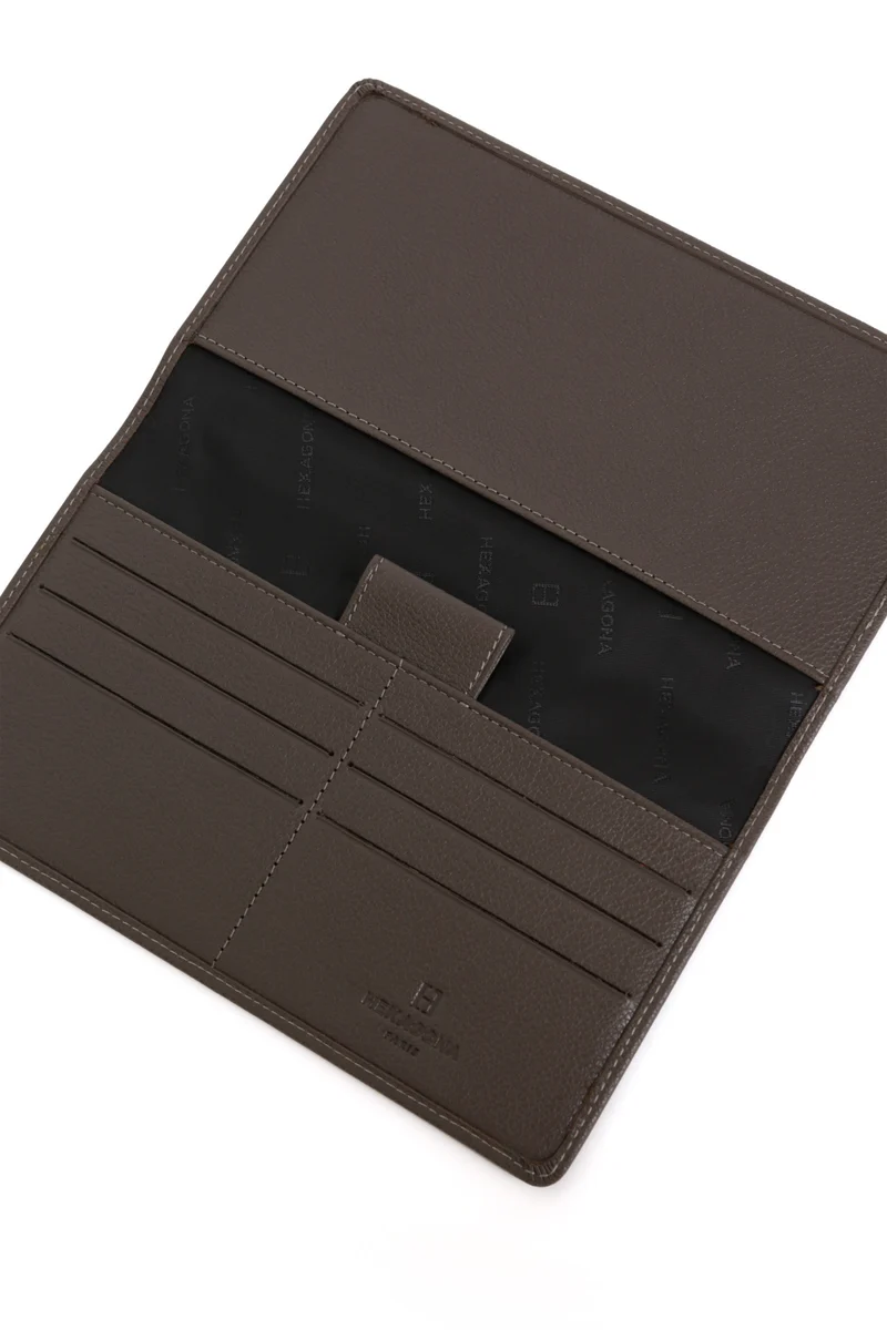 Porte-chéquier - 1 volet - Cuir