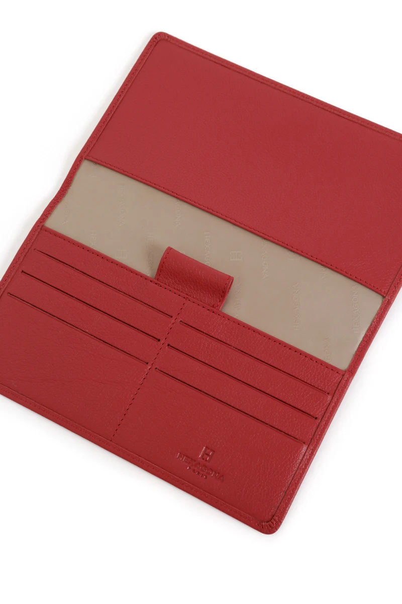 Porte-chéquier - 1 volet - Cuir