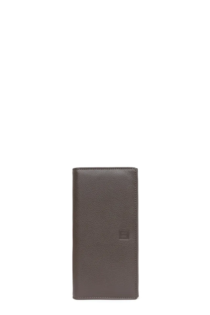 Portefeuille long - 1 volet - Cuir
