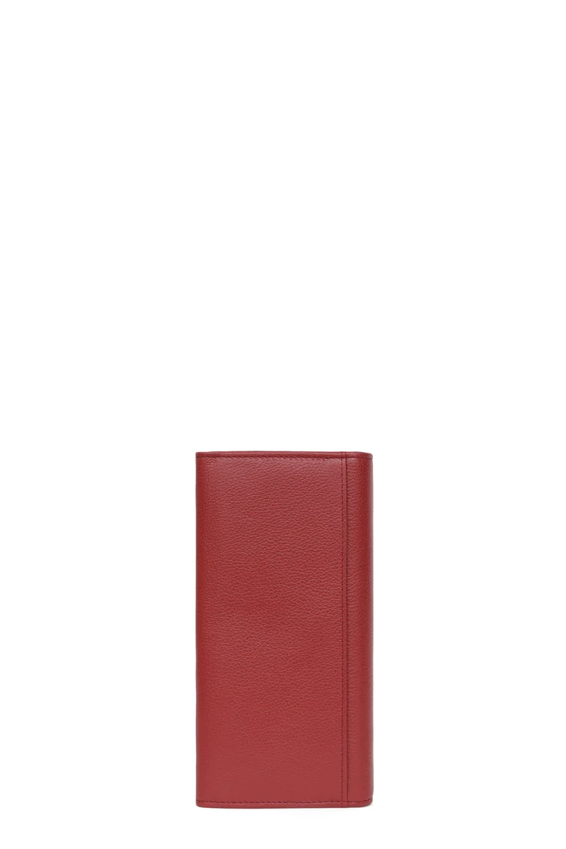 Portefeuille long - 1 volet - Cuir