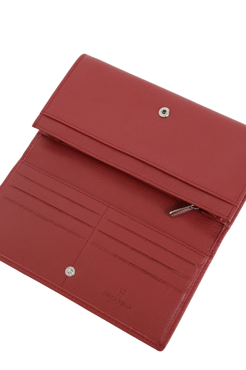 Portefeuille long - 1 volet - Cuir