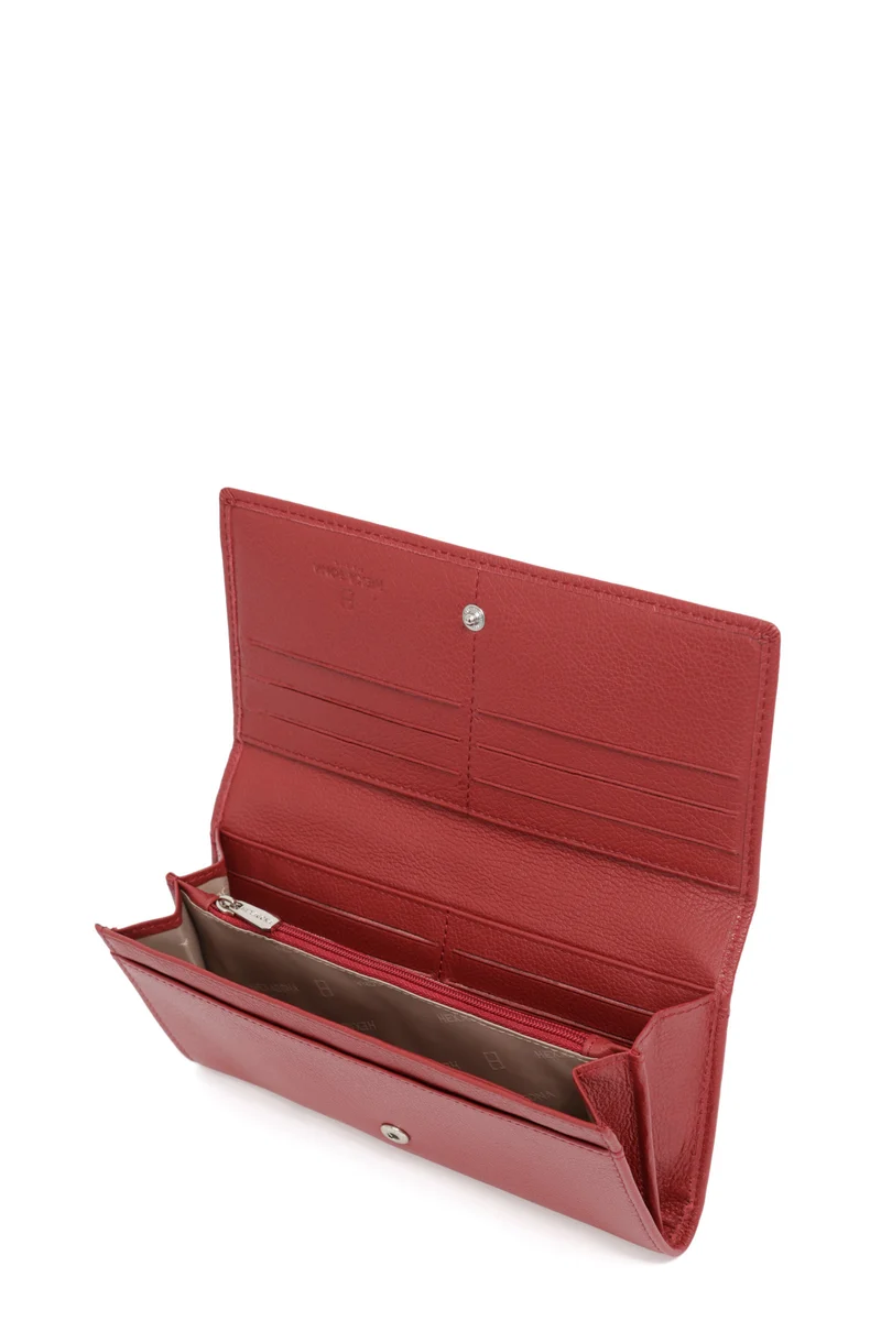 Portefeuille long - 1 volet - Cuir