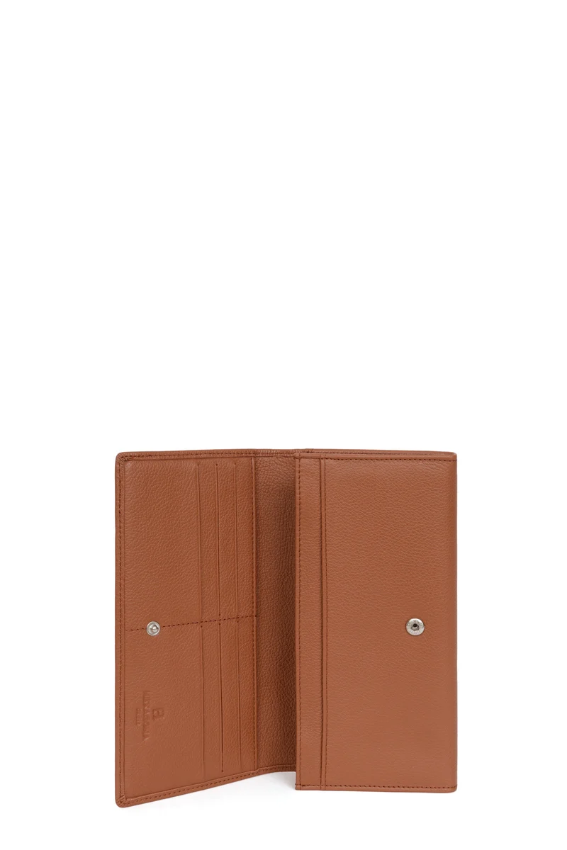 Portefeuille long - 1 volet - Cuir