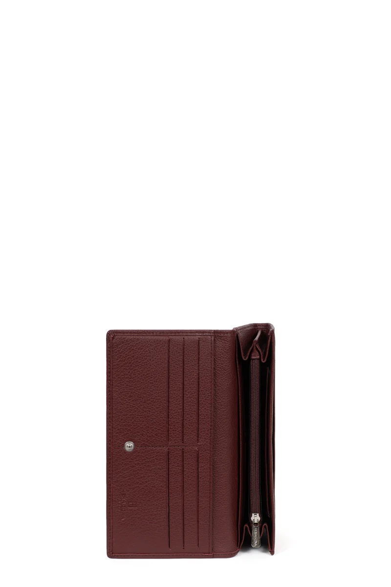 Portefeuille long - 1 volet - Cuir