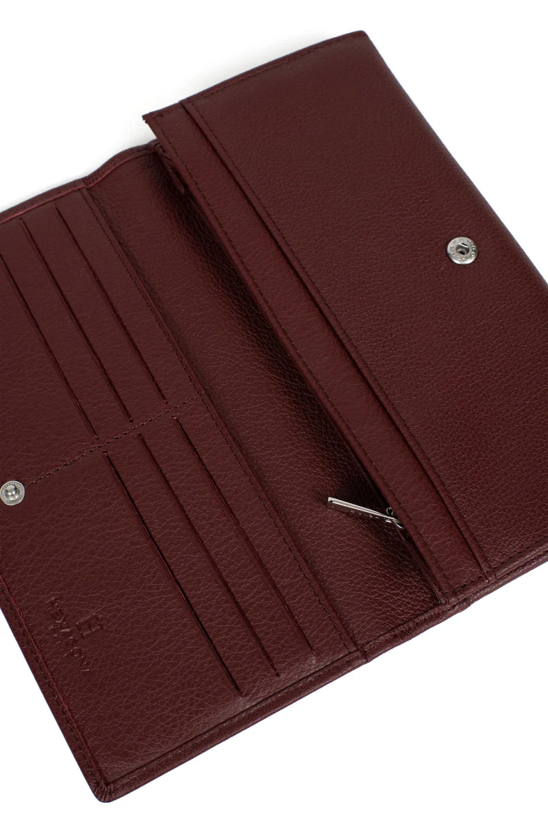 Portefeuille long - 1 volet - Cuir