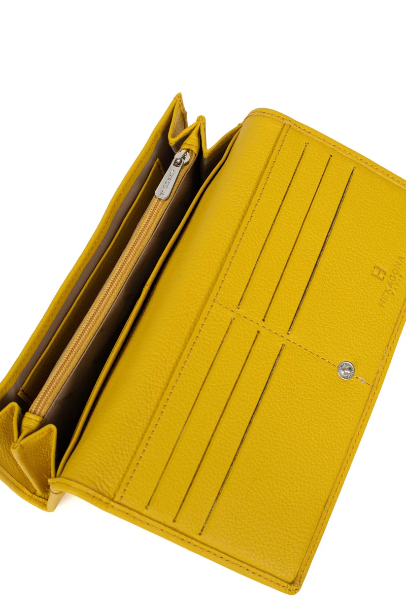 Portefeuille long - 1 volet - Cuir