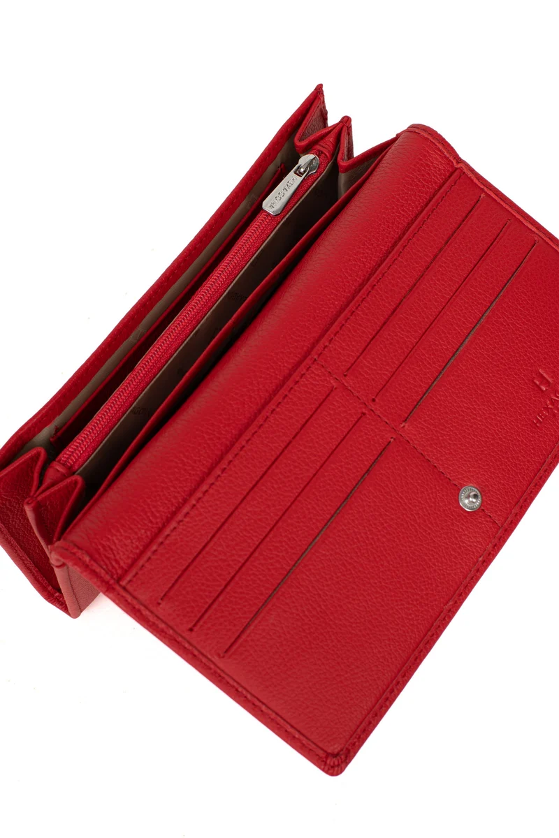 Portefeuille long - 1 volet - Cuir
