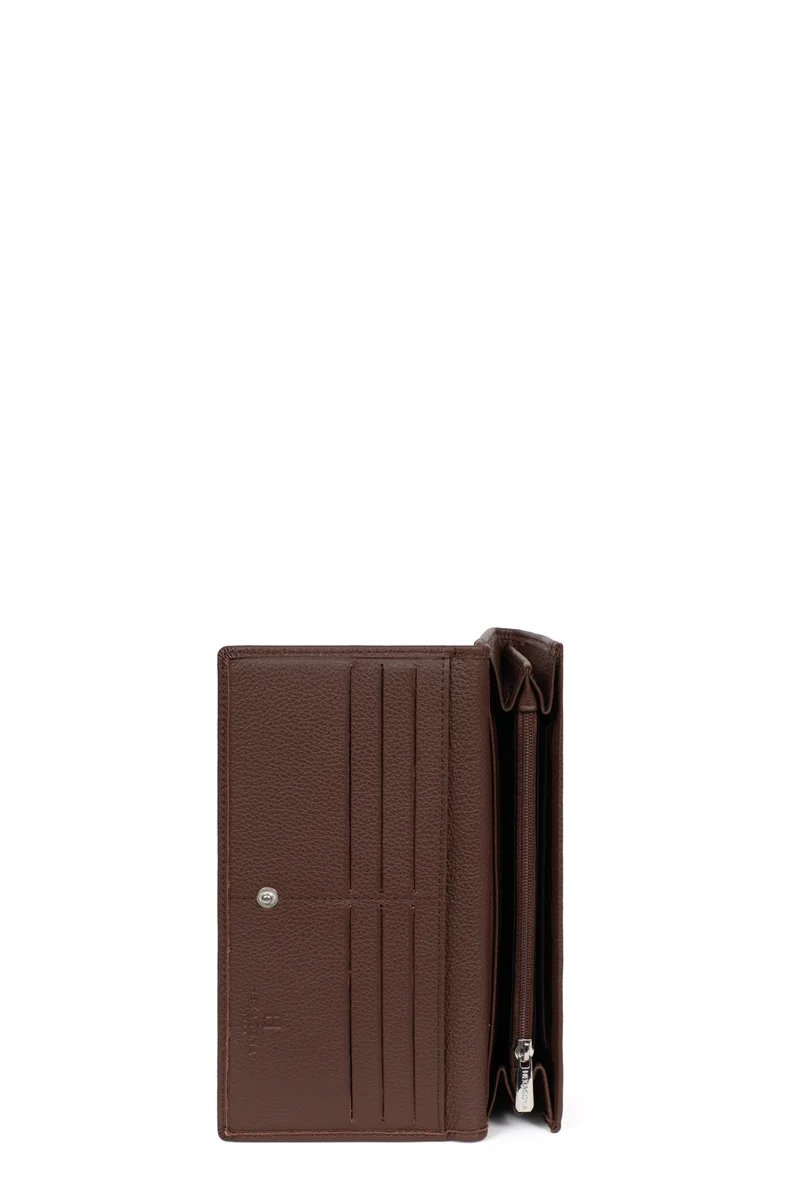Portefeuille long - 1 volet - Cuir