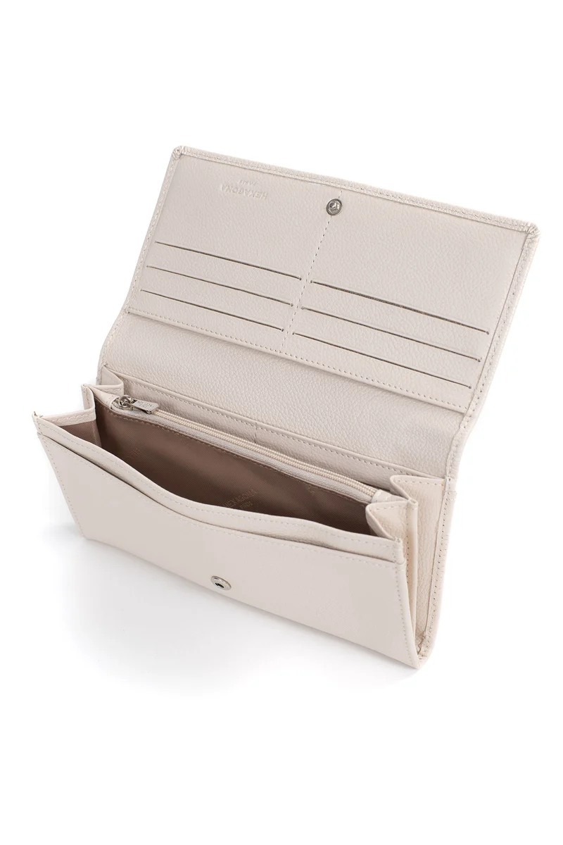 Portefeuille long - 1 volet - Cuir