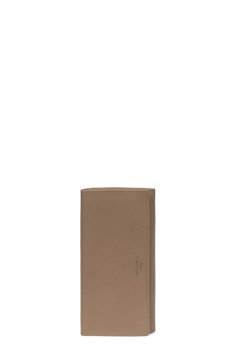 Portefeuille long - 1 volet - Cuir