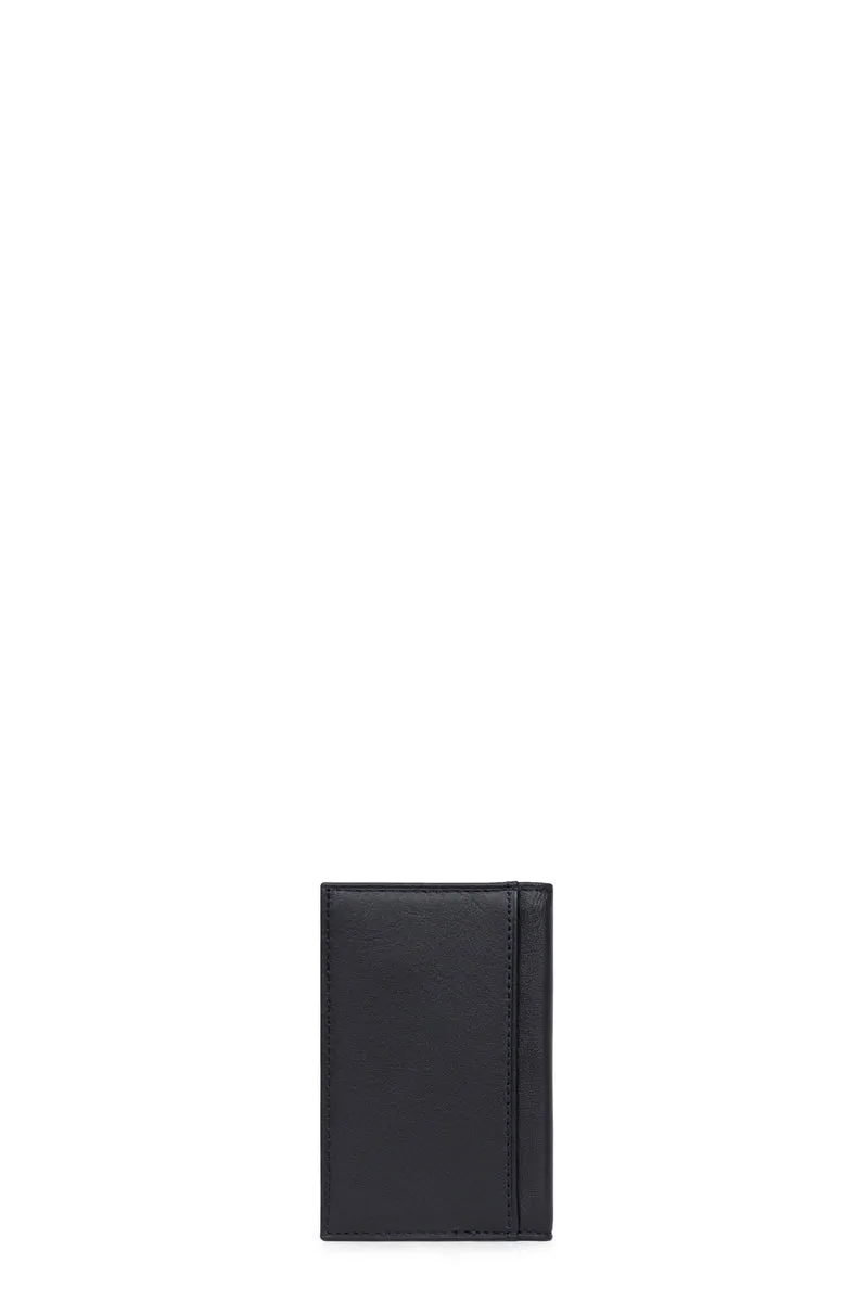 Porte-cartes - 1 volet - Cuir