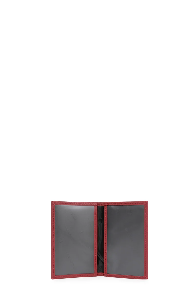 Porte-cartes - 1 volet - Cuir