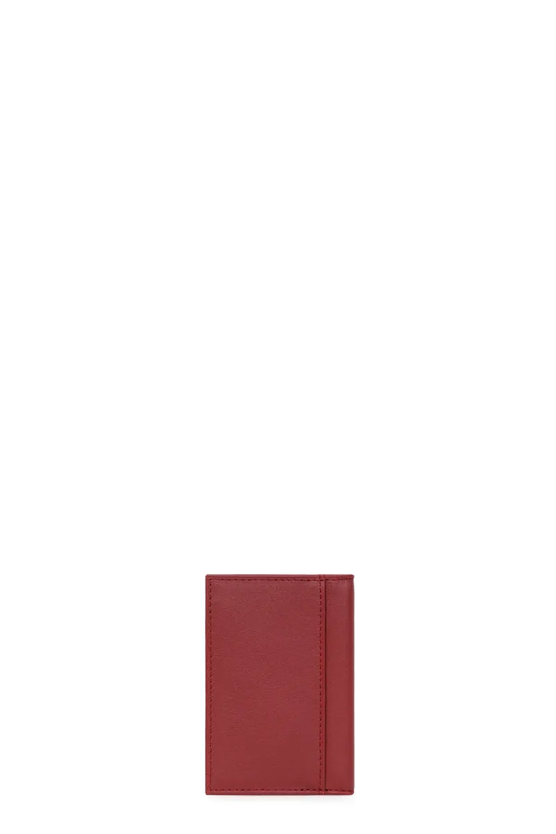 Porte-cartes - 1 volet - Cuir
