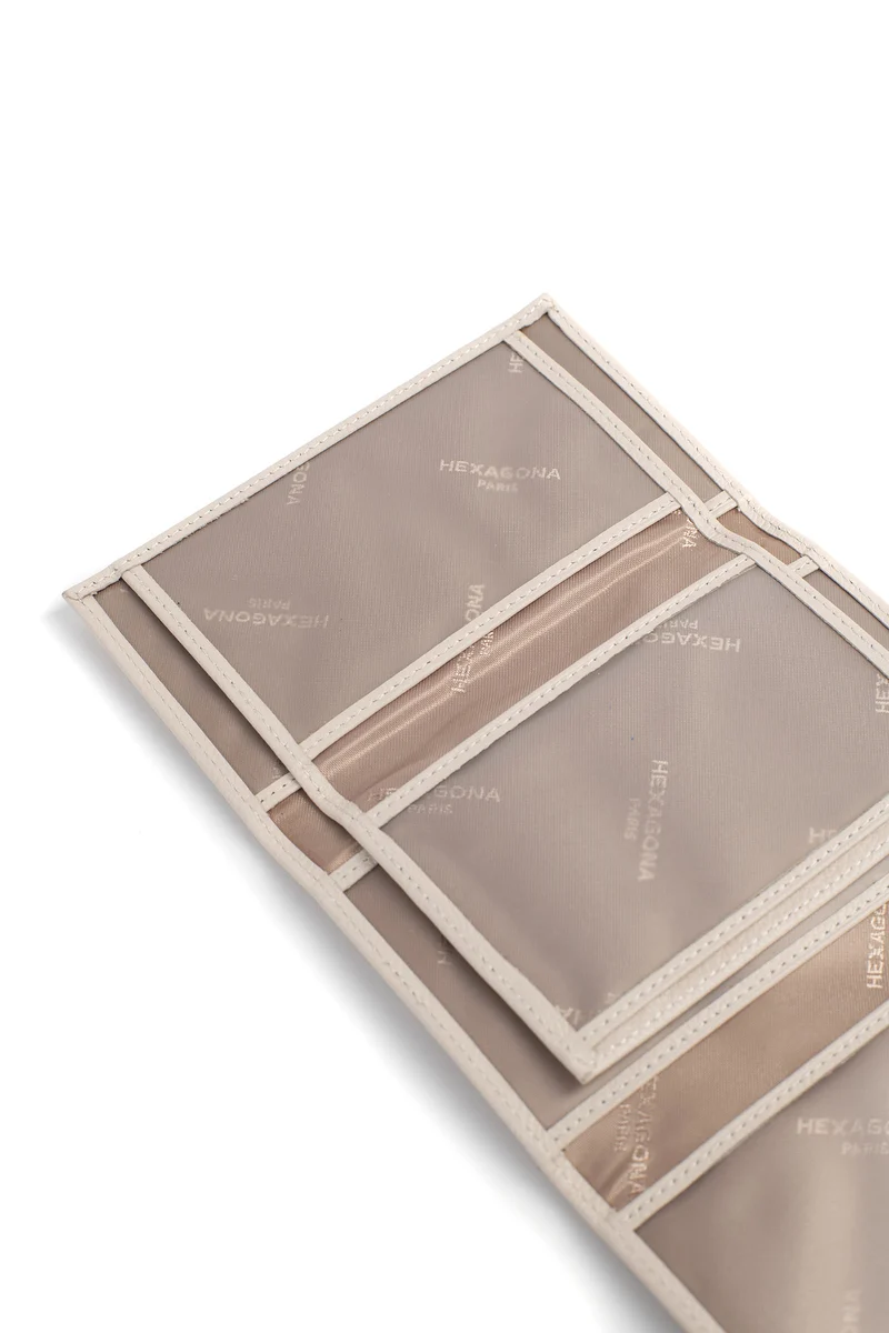 Porte-papiers - 3 volets - Cuir