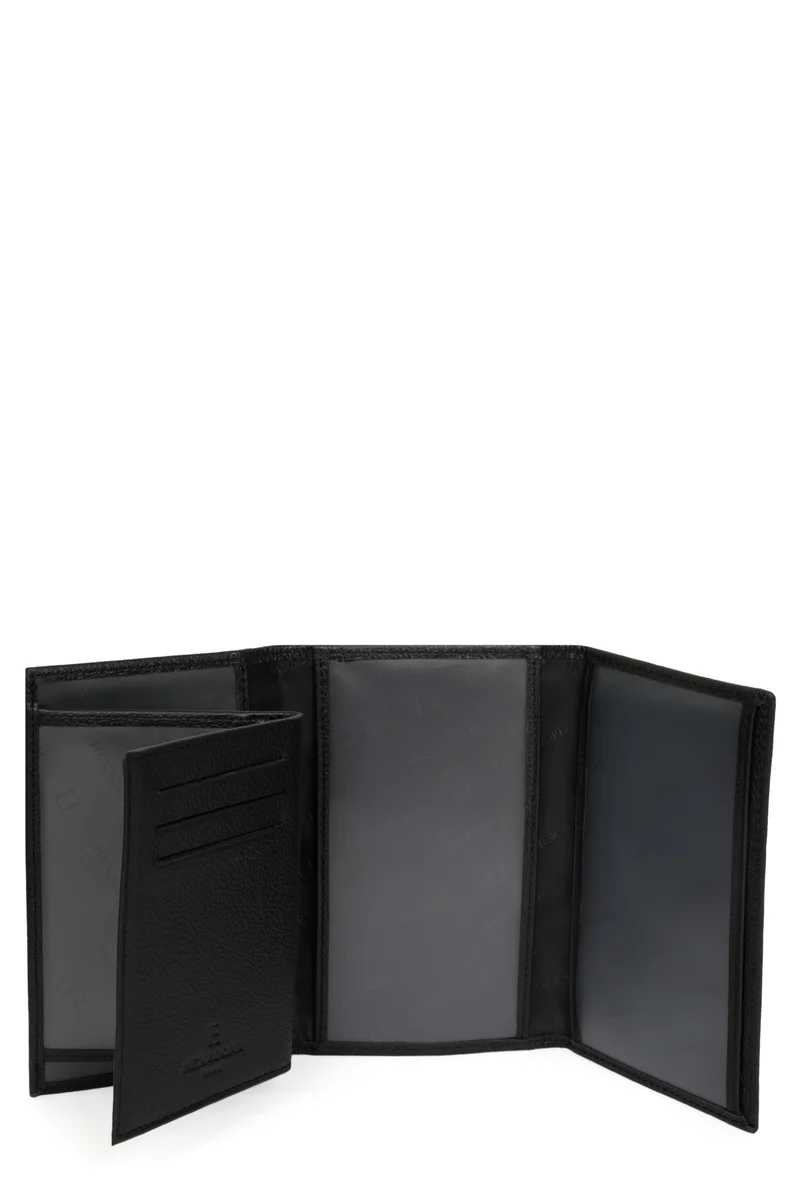 Porte-papiers - 3 volets - Cuir