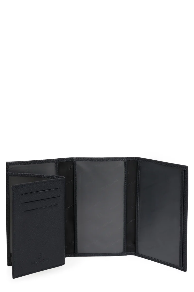 Porte-papiers - 3 volets - Cuir