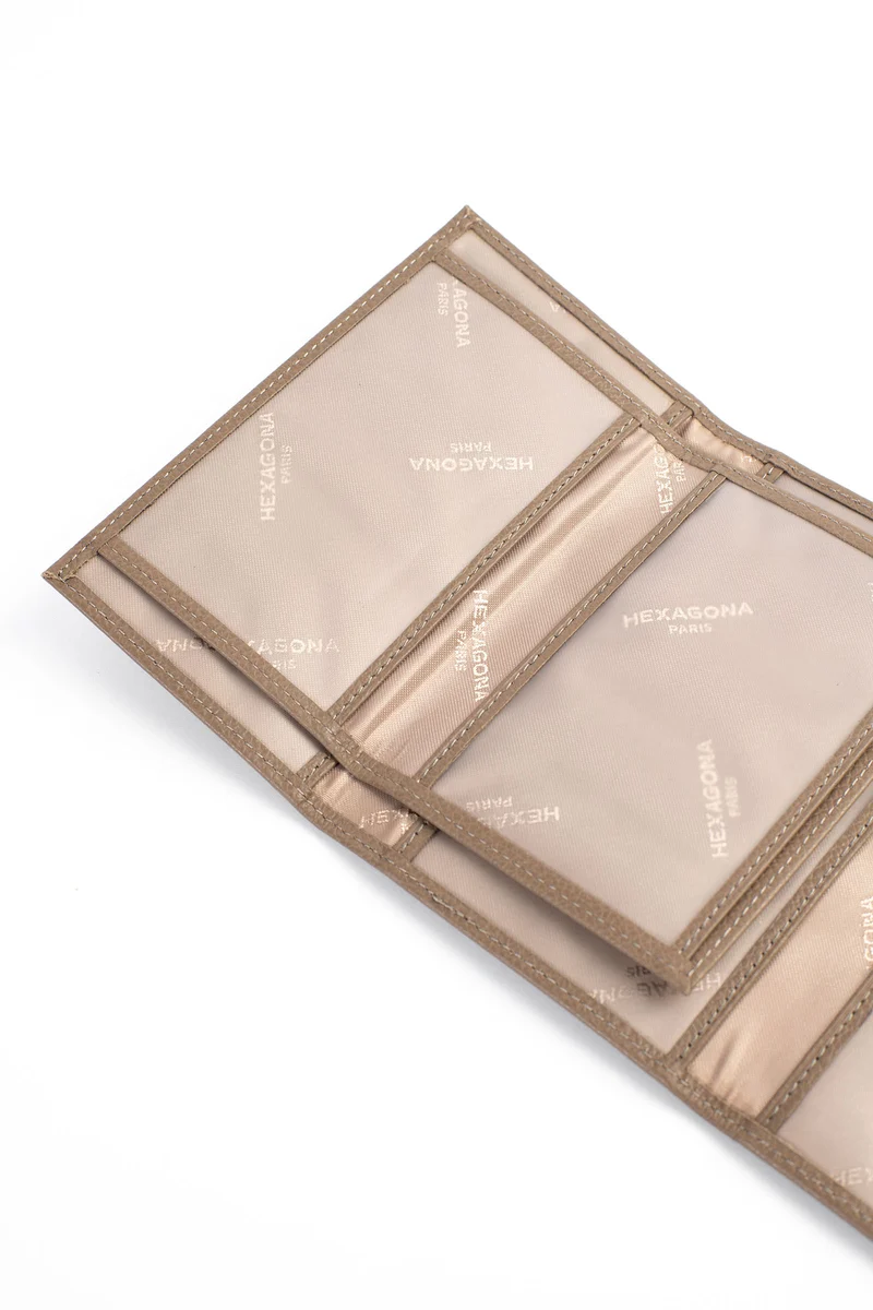 Porte-papiers - 3 volets - Cuir