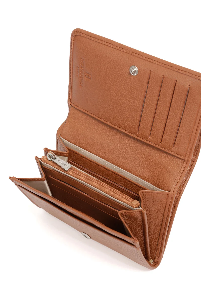 Portefeuille - 1 volet - Cuir