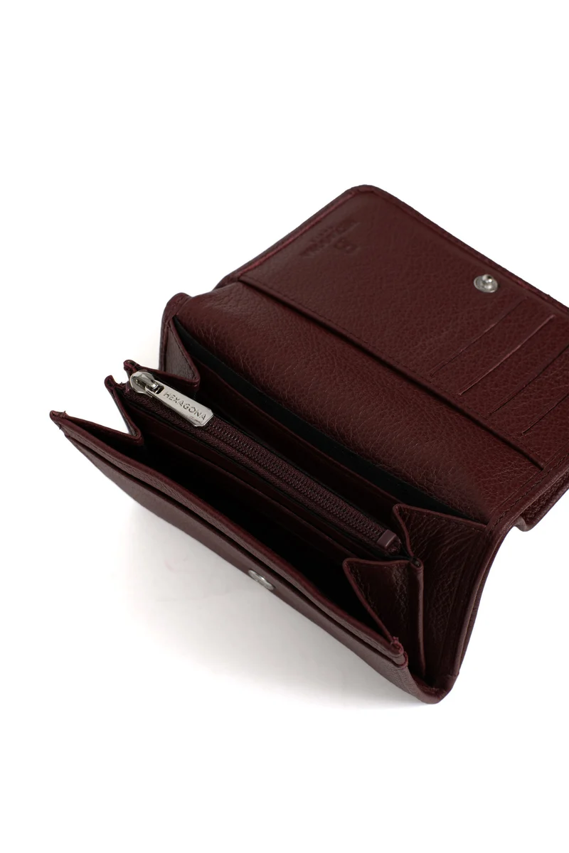 Portefeuille - 1 volet - Cuir