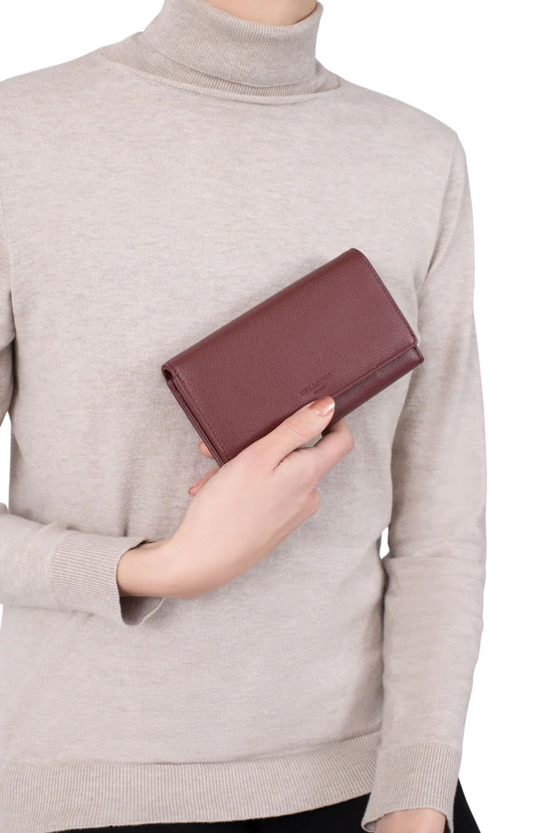 Portefeuille - 1 volet - Cuir