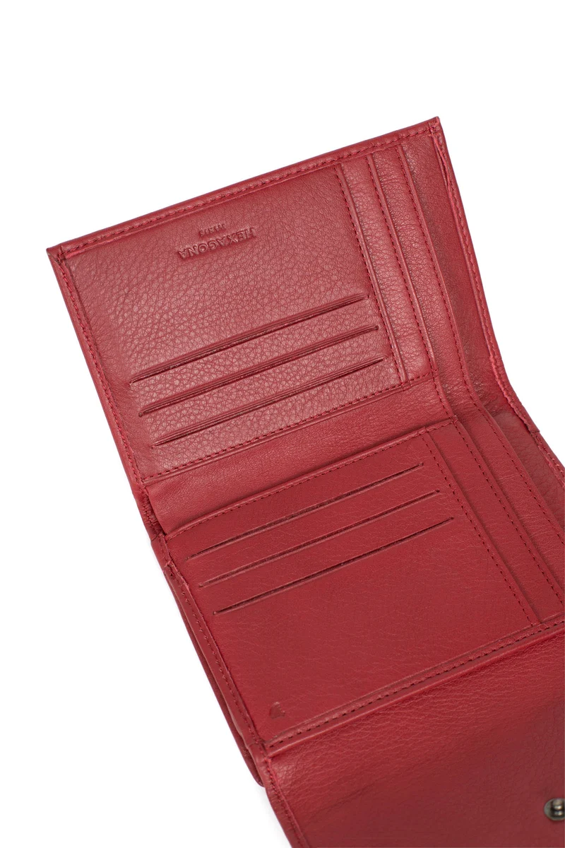 Portefeuille - 1 volet - Stop RFID - Cuir