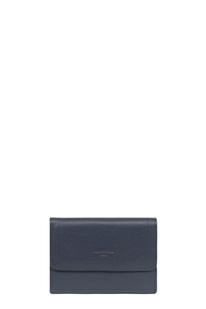 Portefeuille - 1 volet - Stop RFID - Cuir