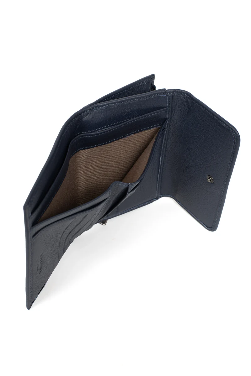 Portefeuille - 1 volet - Stop RFID - Cuir