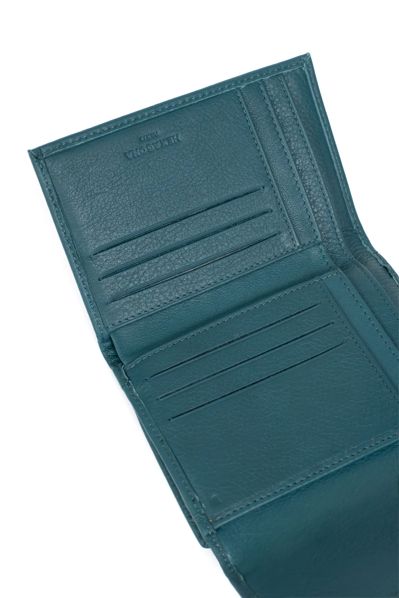 Portefeuille - 1 volet - Stop RFID - Cuir