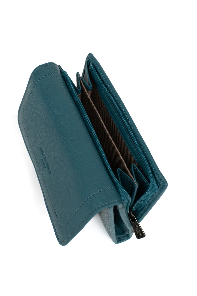 Portefeuille - 1 volet - Stop RFID - Cuir