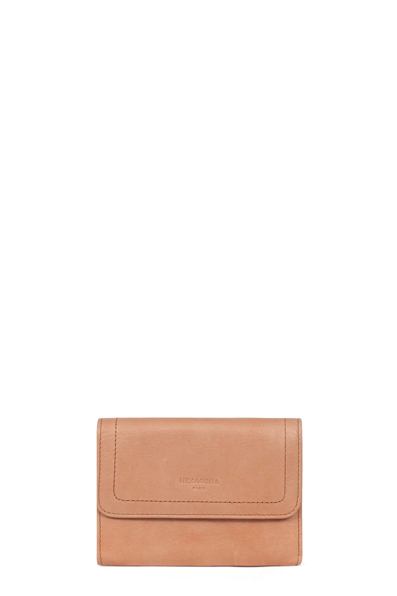 Portefeuille - 1 volet - Stop RFID - Cuir