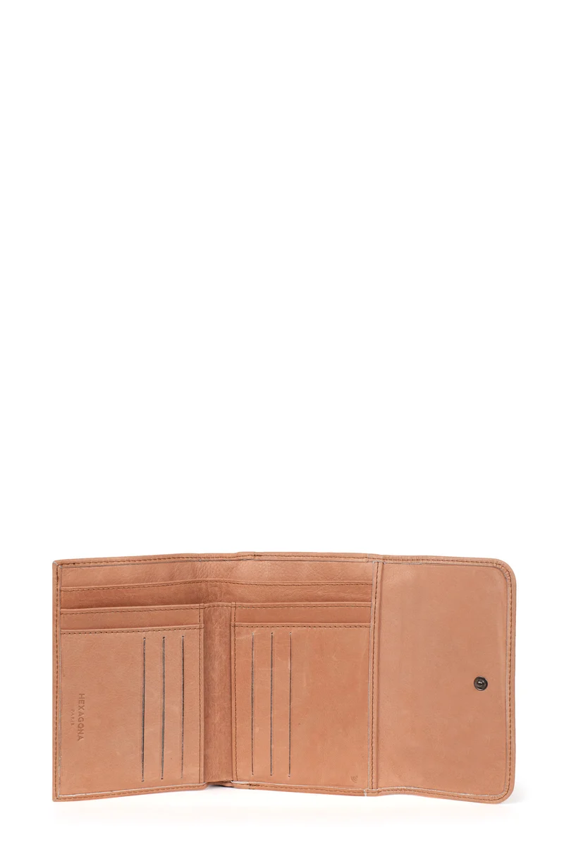 Portefeuille - 1 volet - Stop RFID - Cuir