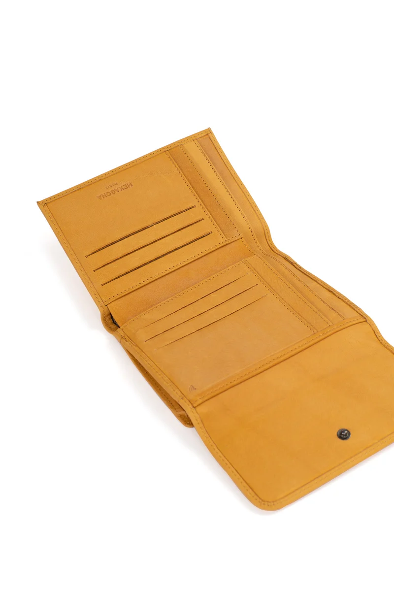 Portefeuille - 1 volet - Stop RFID - Cuir
