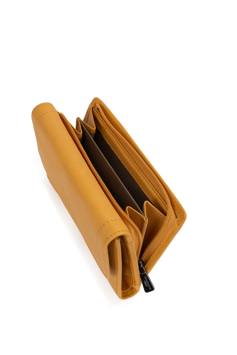Portefeuille - 1 volet - Stop RFID - Cuir