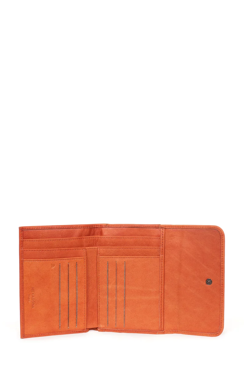 Portefeuille - 1 volet - Stop RFID - Cuir