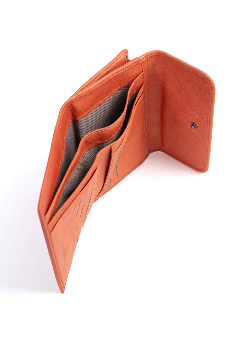 Portefeuille - 1 volet - Stop RFID - Cuir