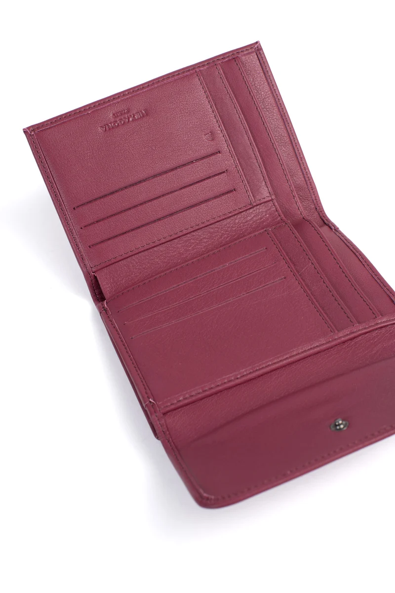 Portefeuille - 1 volet - Stop RFID - Cuir